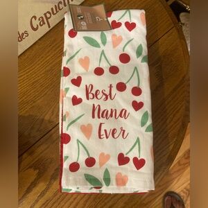 Kitchen Towel Set - 3, “ Best Nana Ever”   - NWT